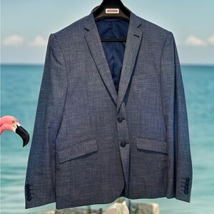 NEW & UNWORN - Connor slim fit light blazer - flamingo lining - amazing jacket